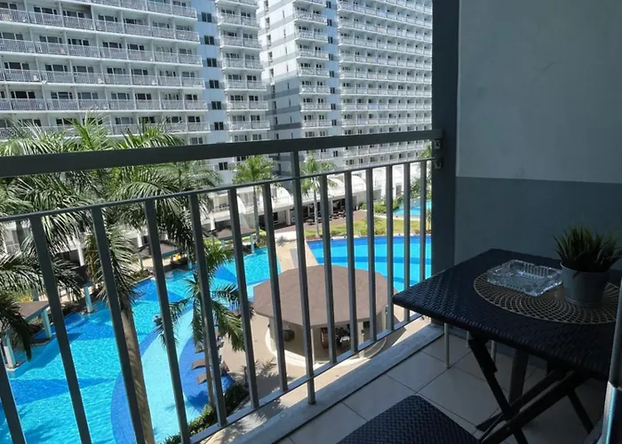 Apartment Aiza's Condotel In Shell Residences Near Moa And Naia Manila